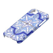 ポルトガルのタイルの青および白 Case-Mate iPhoneケース (下部)