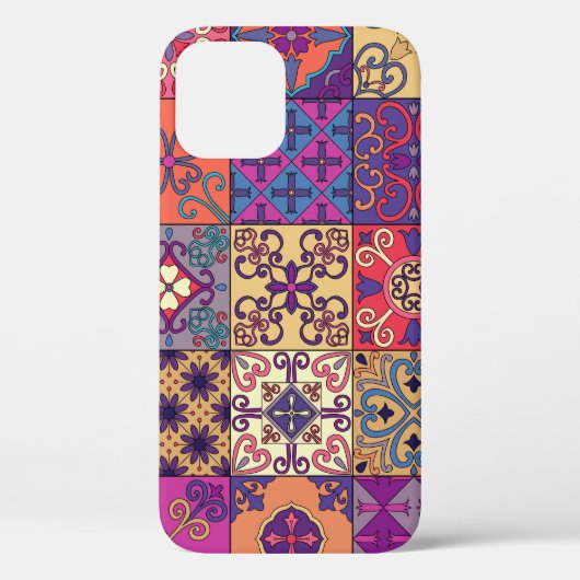 ポルトガルのタイルタラベラスタイルパターン Case-Mate iPhoneケース (裏面)