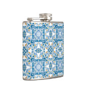 ポルトガルのタイルパターン フラスク (右)