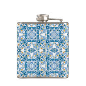 ポルトガルのタイルパターン フラスク (裏面)