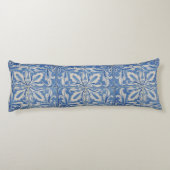 ポルトガルのタイルヴィンテージアズレジョスブルーホワイト ボディピロー (裏面)