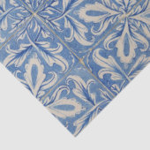 ポルトガルのタイルヴィンテージアズレジョスブルーホワイト 薄葉紙 (詳細)