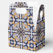 ポルトガルのタイル模様 フェイバーボックス (オープン)