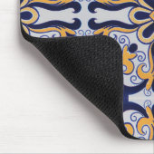 ポルトガルのタイル模様 マウスパッド (コーナー)