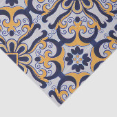 ポルトガルのタイル模様 薄葉紙 (詳細)