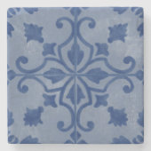 ポルトガルのタイル石コースター ストーンコースター (正面)