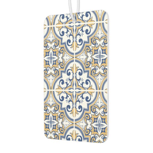 ポルトガルのタイル1 カーエアーフレッシュナー (左)