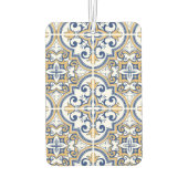 ポルトガルのタイル1 カーエアーフレッシュナー (裏面)