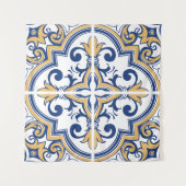 ポルトガルのタイル1 タペストリー (正面)