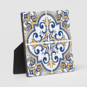 ポルトガルのタイル1 フォトプラーク (正面)