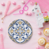 ポルトガルのタイル1 ペーパープレート (パーティー)