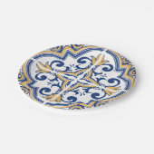 ポルトガルのタイル1 ペーパープレート (アングル)