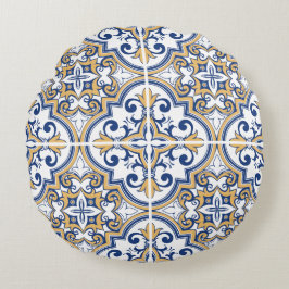 ポルトガルのタイル1 ラウンドクッション