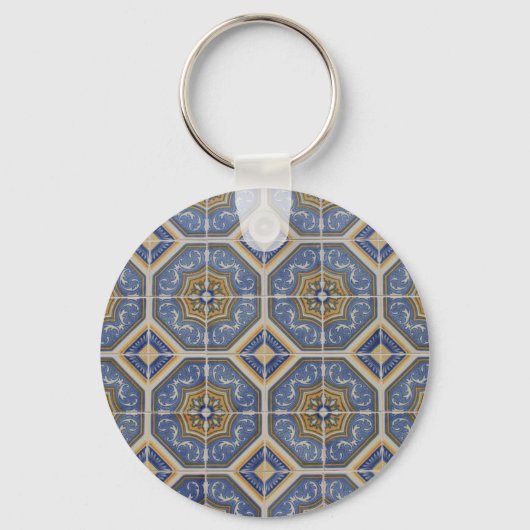 ポルトガルのタイル キーホルダー (正面)