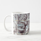 ポルトガルのタイル コーヒーマグカップ (左)