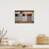 ポルトガルのタイル ポスター (キッチン)