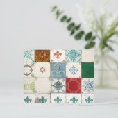 ポルトガルのタイル ポストカード (スタンド正面)