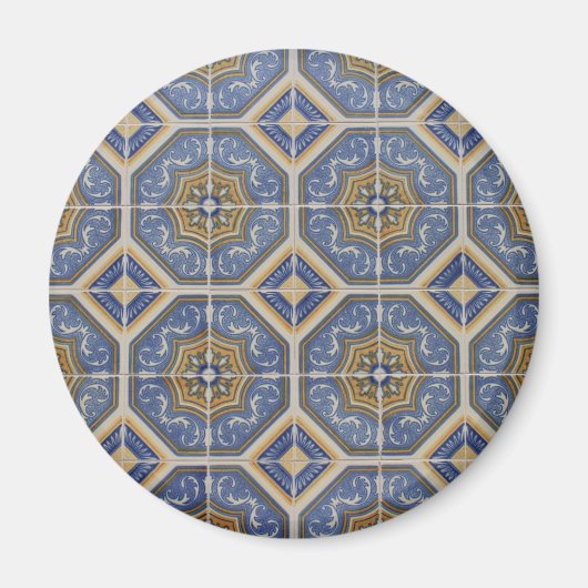 ポルトガルのタイル マグネット (正面)