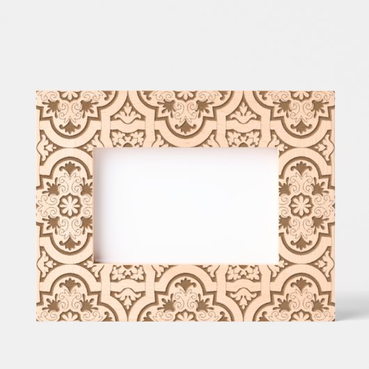 ポルトガルのタイル レーザー彫刻フレーム (正面)