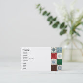 ポルトガルのタイル 名刺 (スタンド正面)