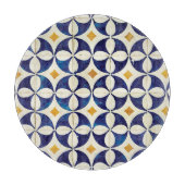 ポルトガルのタイル – Azulejoパターンデザイン カッティングボード (正面)