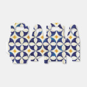 ポルトガルのタイル – Azulejoパターンデザイン フェイバーボックス (折り畳みなし)