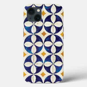 ポルトガルのタイル – Azulejoパターンデザイン iPhone 13ケース