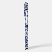 ポルトガルのタイル – Azulejo青と白のフローラ Case-Mate iPhoneケース (裏面 / 左)