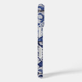 ポルトガルのタイル – Azulejo青と白のフローラ Case-Mate iPhoneケース (裏面 / 右)