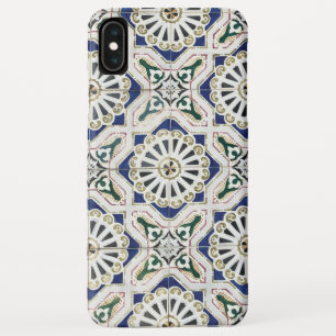ポルトガルのタイル – Azulejo カラフル Geometric iPhone XS Maxケース