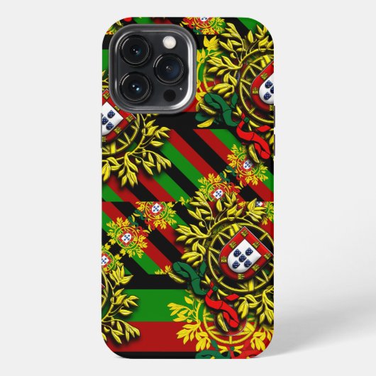 ポルトガルのデザイン iPhoneケース (裏面)