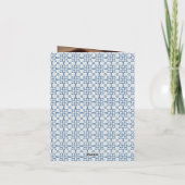 ポルトガルのニワトリとギフト1st誕生日パーティー 招待状 (裏面)