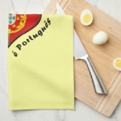 ポルトガルのハート キッチンタオル (四つ折り)