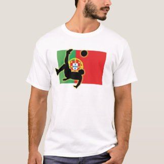 ポルトガルのバイシクルキック Tシャツ