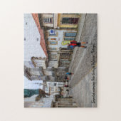 ポルトガルのバレンカを通る無人朝のハイキング ジグソーパズル (縦)