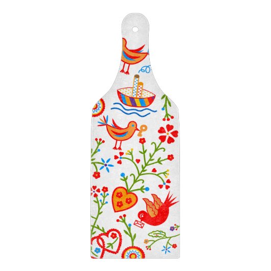 ポルトガルのバレンタインのラブハンカチ カッティングボード (正面)