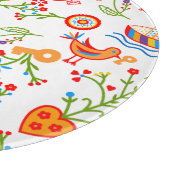 ポルトガルのバレンタインのラブハンカチ カッティングボード (角)