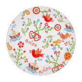 ポルトガルのバレンタインのラブハンカチ カッティングボード (正面)