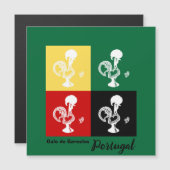 ポルトガルのバーセロスのオンドリカラフル (正面/裏面)