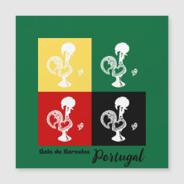 ポルトガルのバーセロスのオンドリカラフル