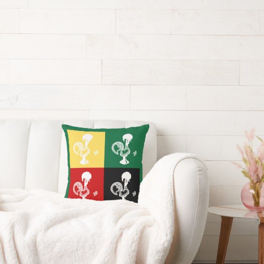 ポルトガルのバーセロスのオンドリカラフル クッション (ソファ)