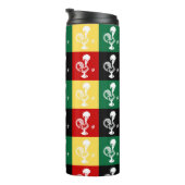 ポルトガルのバーセロスのオンドリカラフル タンブラー (回転右)