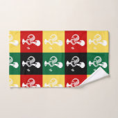 ポルトガルのバーセロスのオンドリカラフル バスタオルセット (ハンドタオル)