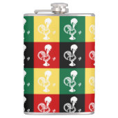 ポルトガルのバーセロスのオンドリカラフル フラスク (正面)