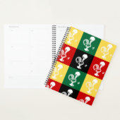 ポルトガルのバーセロスのオンドリカラフル プランナー手帳 (ディスプレー)