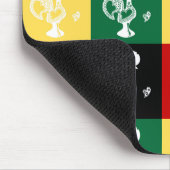 ポルトガルのバーセロスのオンドリカラフル マウスパッド (コーナー)