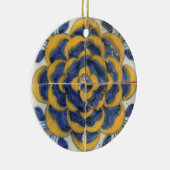 ポルトガルのパーソナライズな陶磁器のオーナメントのタイル セラミックオーナメント (右)