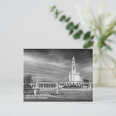 ポルトガルのファティマの女性のカトリック教会 ポストカード (スタンド正面)