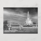 ポルトガルのファティマの女性のカトリック教会 ポストカード (正面)