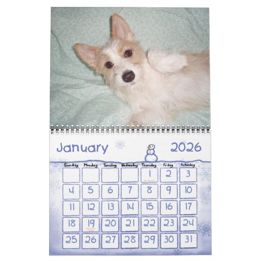 ポルトガルのポデゴ・ペケノ暦 カレンダー (1月 2026)